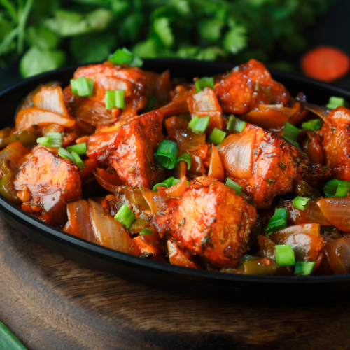 Mushroom Chilli Dry
