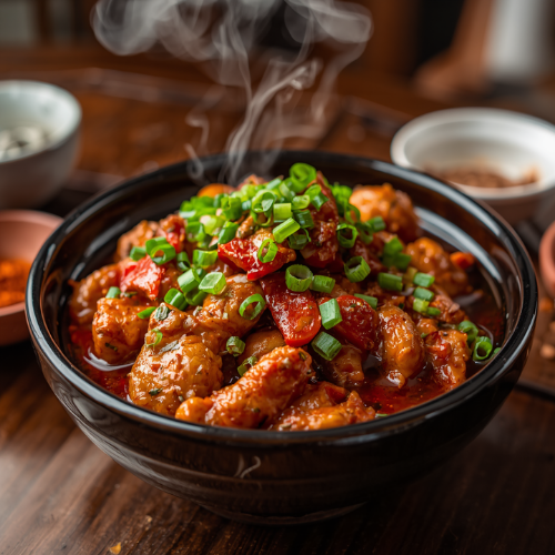 Schezwan Chicken (Dry/Gravy)