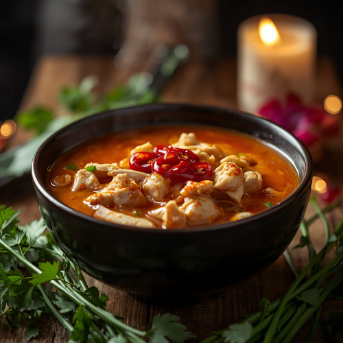 Chicken Manchow Soup